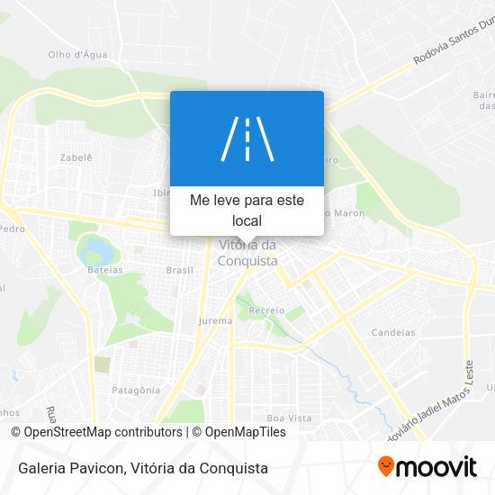 Galeria Pavicon mapa