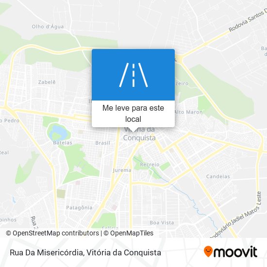 Rua Da Misericórdia mapa