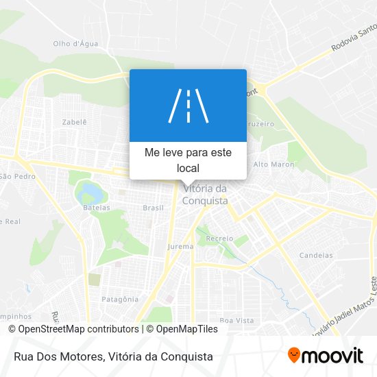 Rua Dos Motores mapa