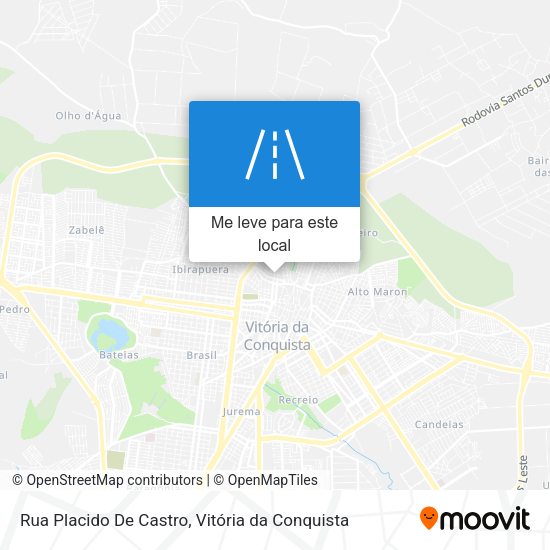 Rua Placido De Castro mapa