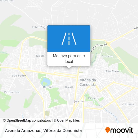 Avenida Amazonas mapa
