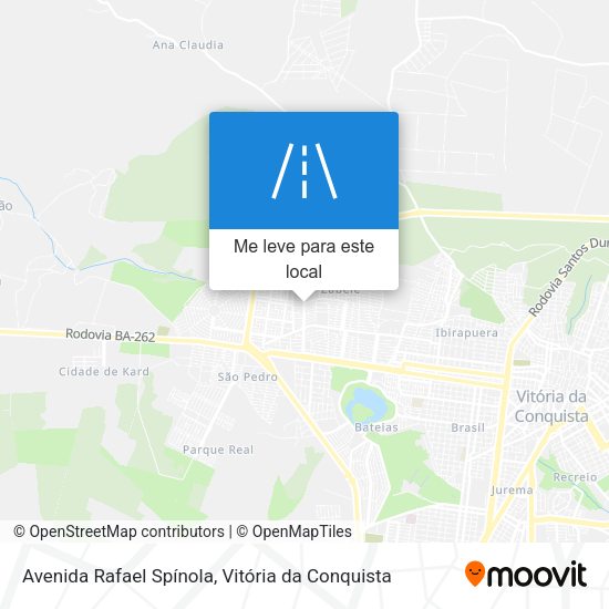Avenida Rafael Spínola mapa