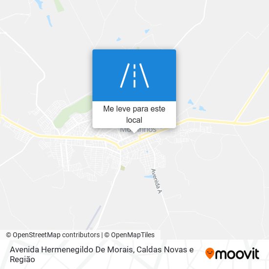 Avenida Hermenegildo De Morais mapa