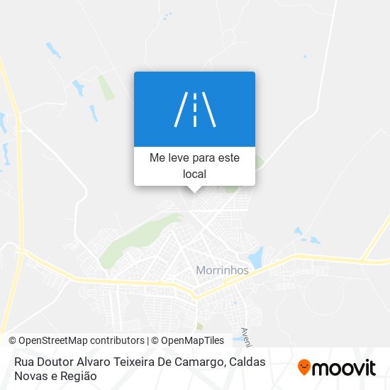 Rua Doutor Alvaro Teixeira De Camargo mapa