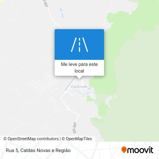 Rua 5 mapa