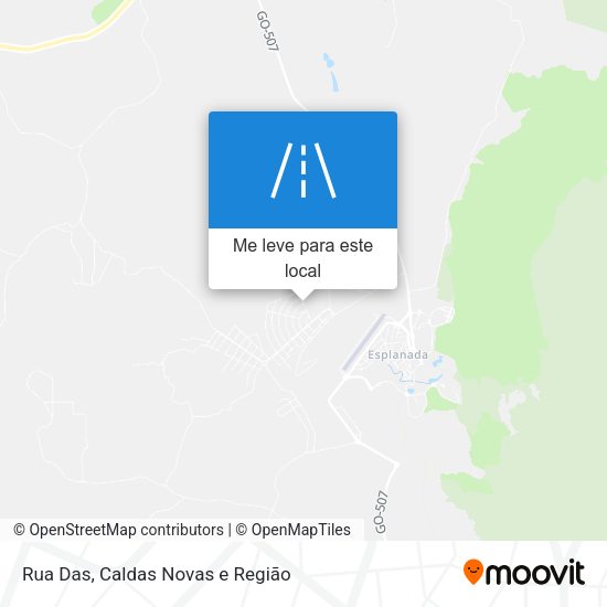 Rua Das mapa