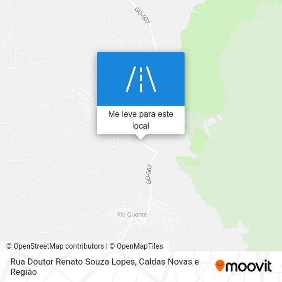 Rua Doutor Renato Souza Lopes mapa