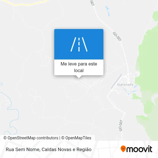 Rua Sem Nome mapa