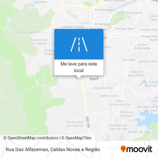 Rua Das Alfazemas mapa