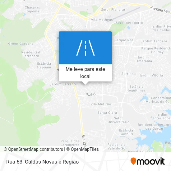Rua 63 mapa