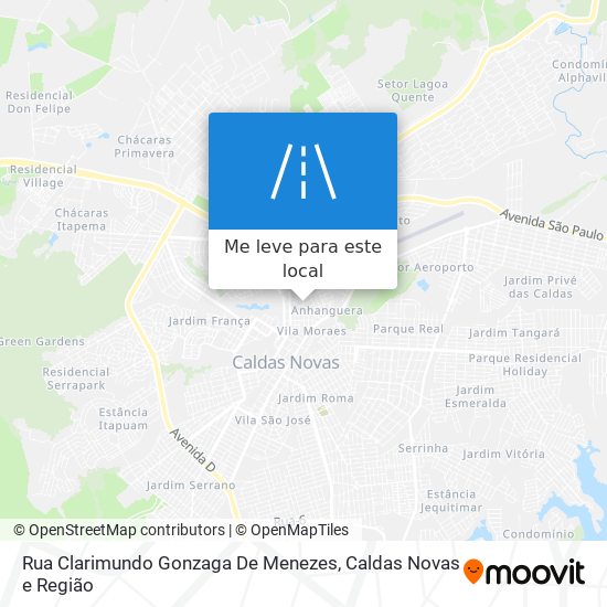 Rua Clarimundo Gonzaga De Menezes mapa