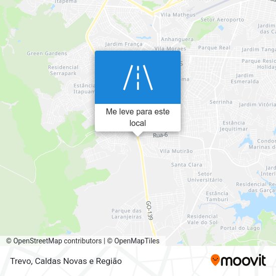 Trevo mapa