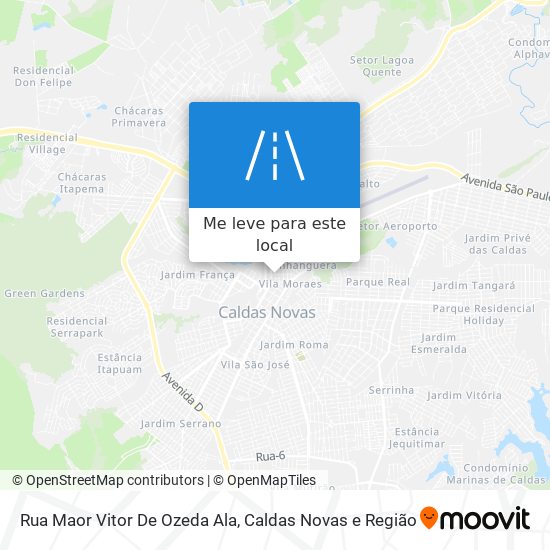 Rua Maor Vitor De Ozeda Ala mapa