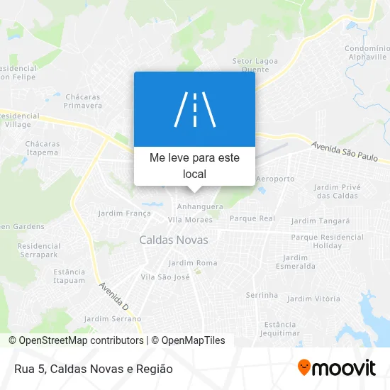 Rua 5 mapa