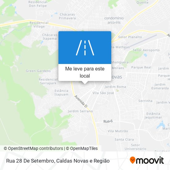 Rua 28 De Setembro mapa