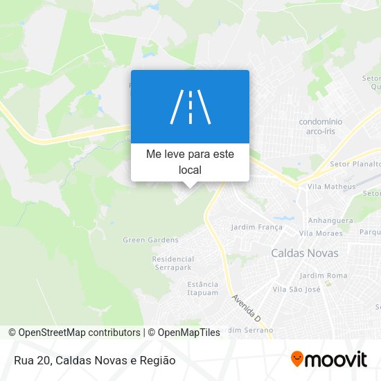 Rua 20 mapa