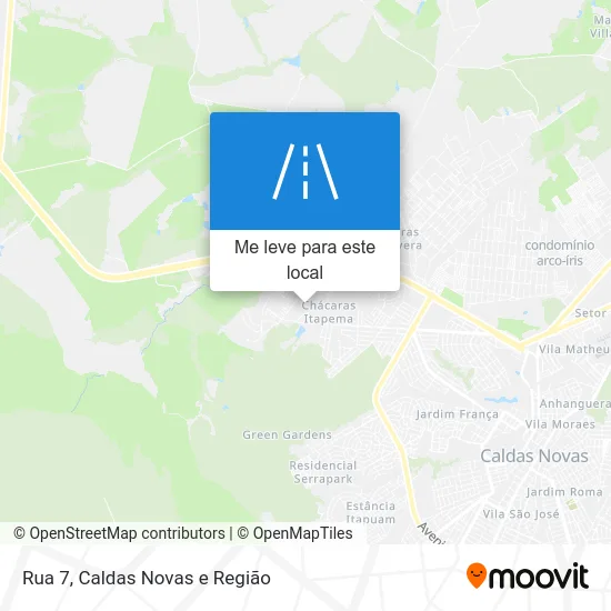 Rua 7 mapa