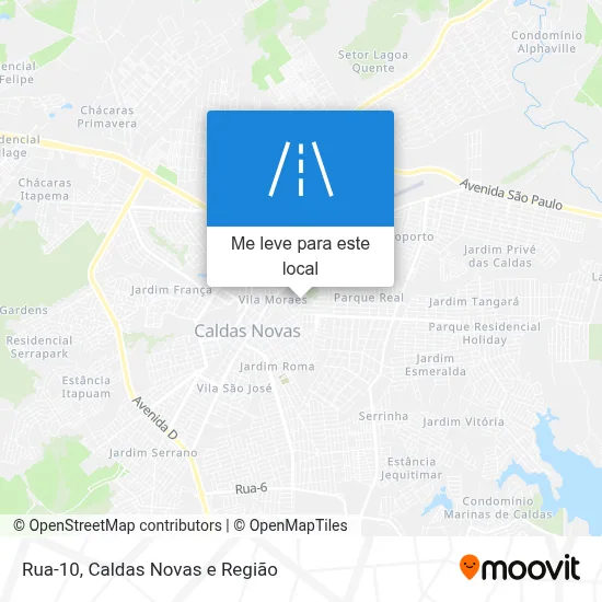 Rua-10 mapa