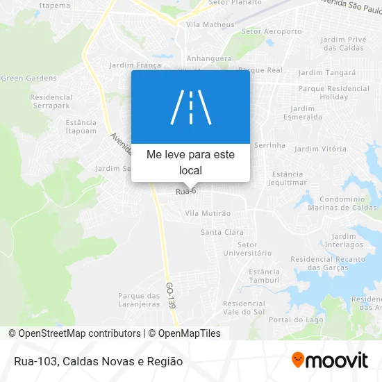 Rua-103 mapa