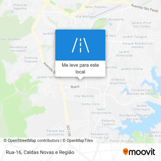 Rua-16 mapa