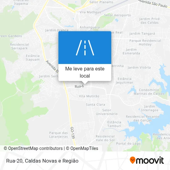 Rua-20 mapa