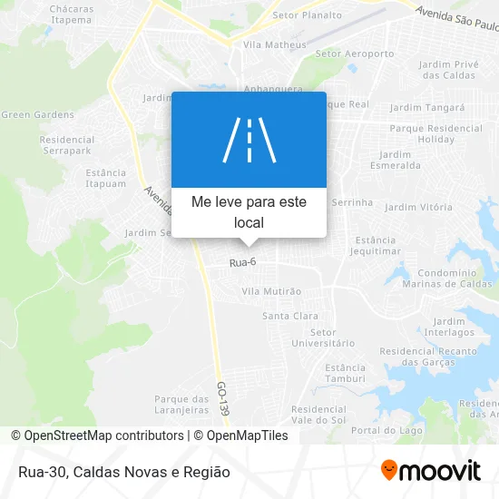 Rua-30 mapa