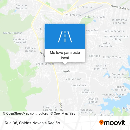 Rua-36 mapa