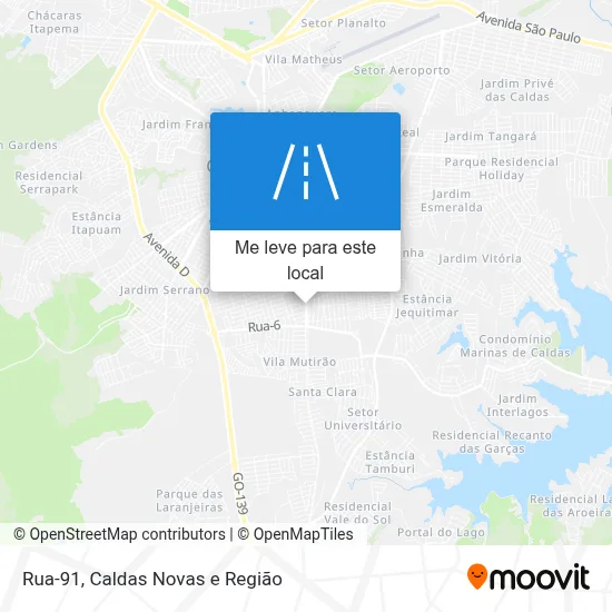 Rua-91 mapa