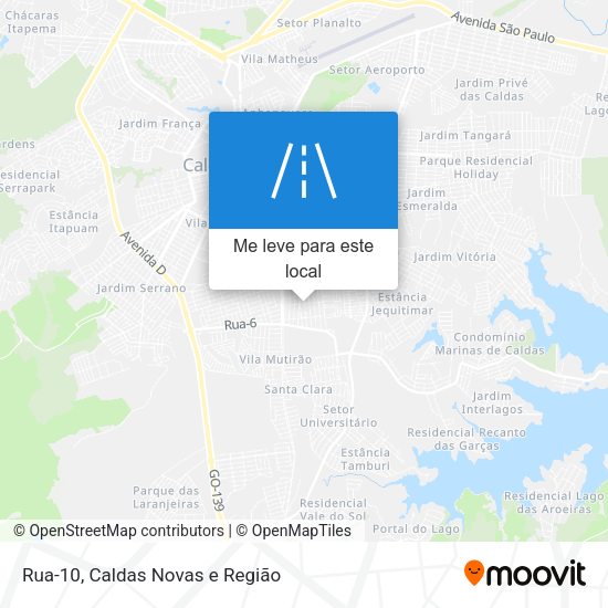 Rua-10 mapa