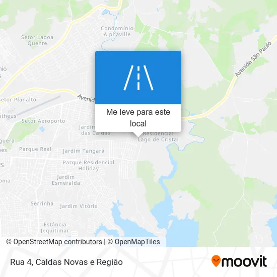 Rua 4 mapa