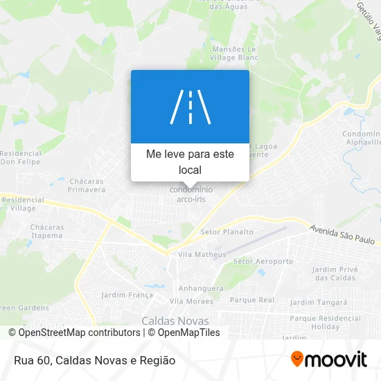 Rua 60 mapa