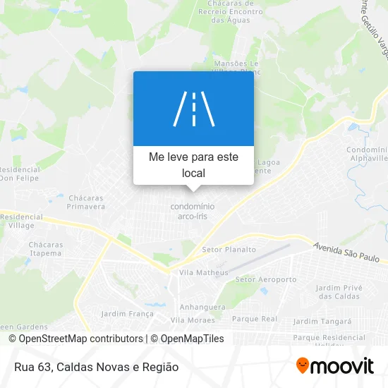 Rua 63 mapa