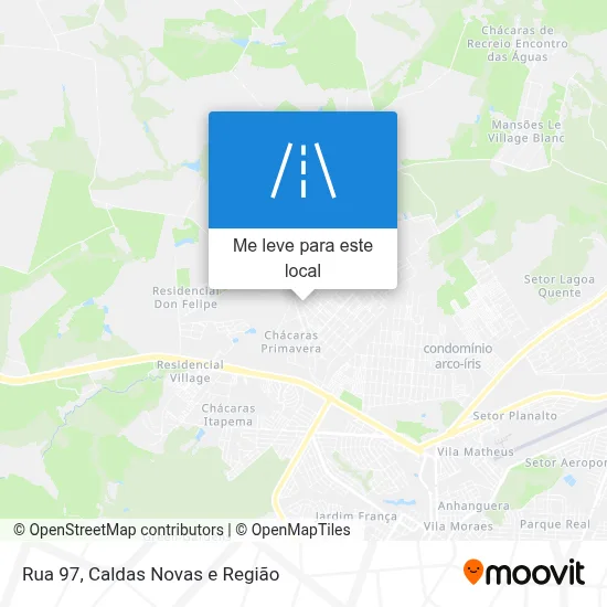 Rua 97 mapa