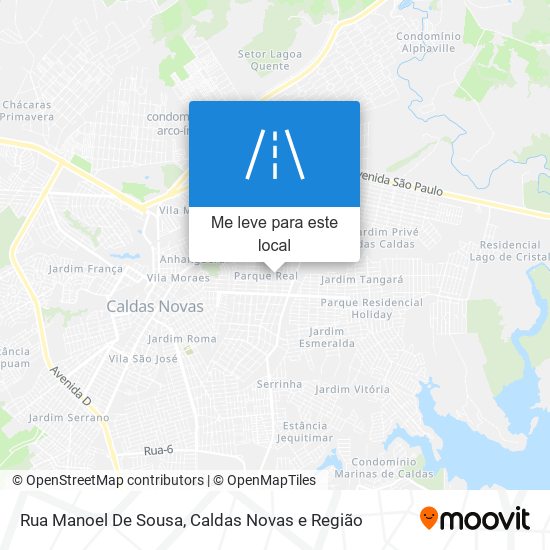 Rua Manoel De Sousa mapa