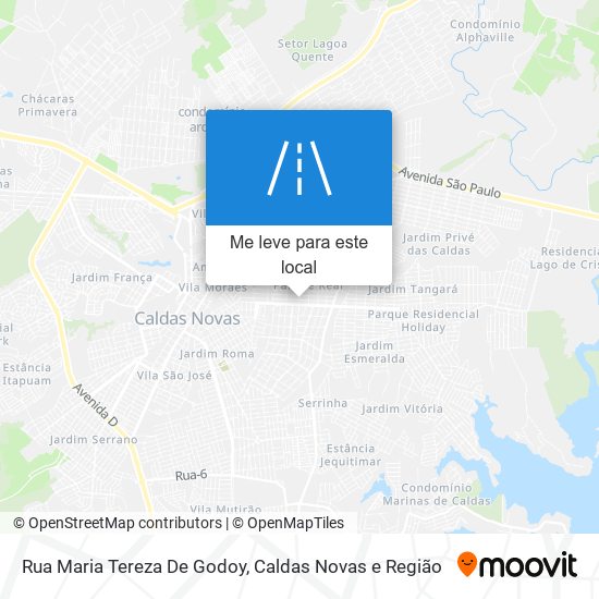Rua Maria Tereza De Godoy mapa
