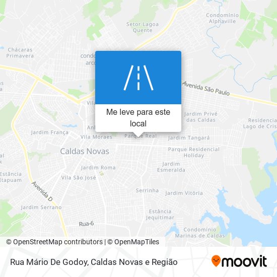 Rua Mário De Godoy mapa