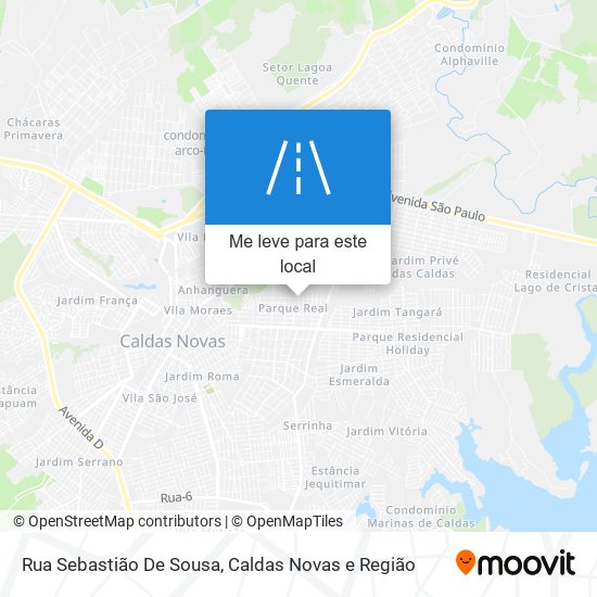 Rua Sebastião De Sousa mapa