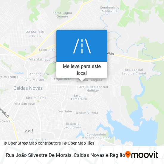 Rua João Silvestre De Morais mapa