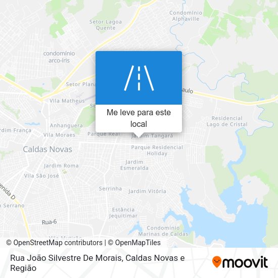 Rua João Silvestre De Morais mapa