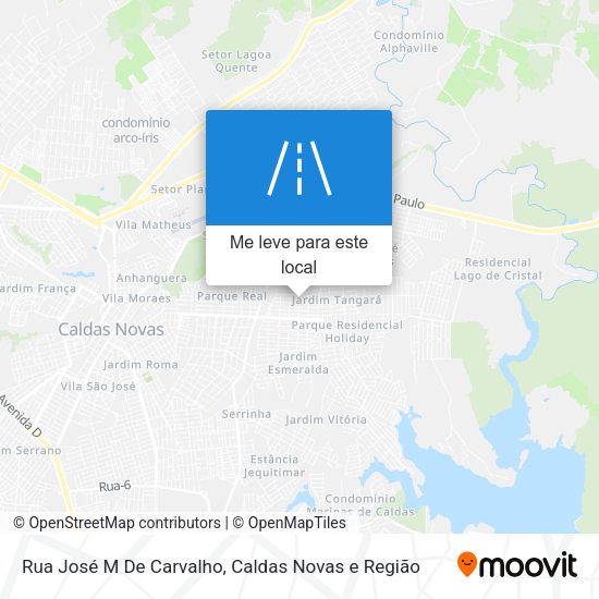 Rua José M De Carvalho mapa