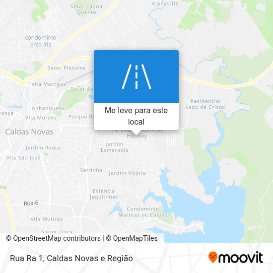 Rua Ra 1 mapa