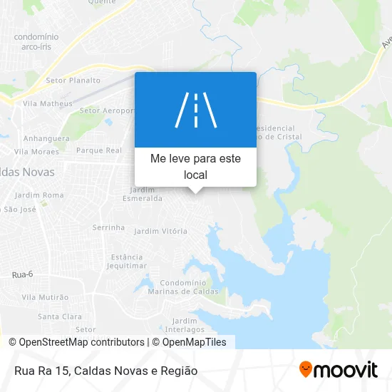 Rua Ra 15 mapa