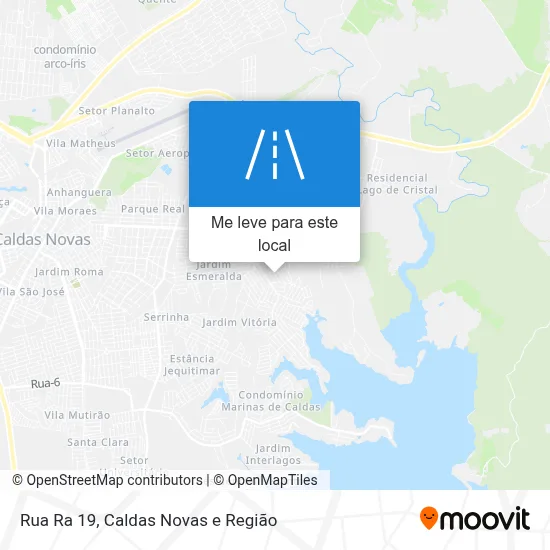 Rua Ra 19 mapa