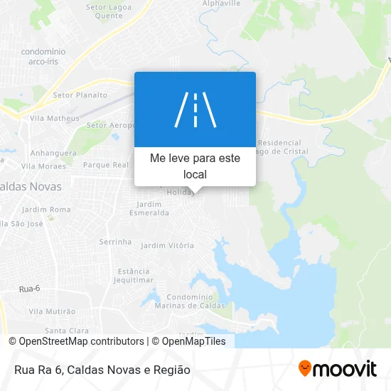Rua Ra 6 mapa