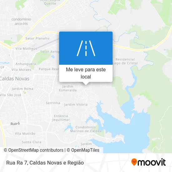 Rua Ra 7 mapa
