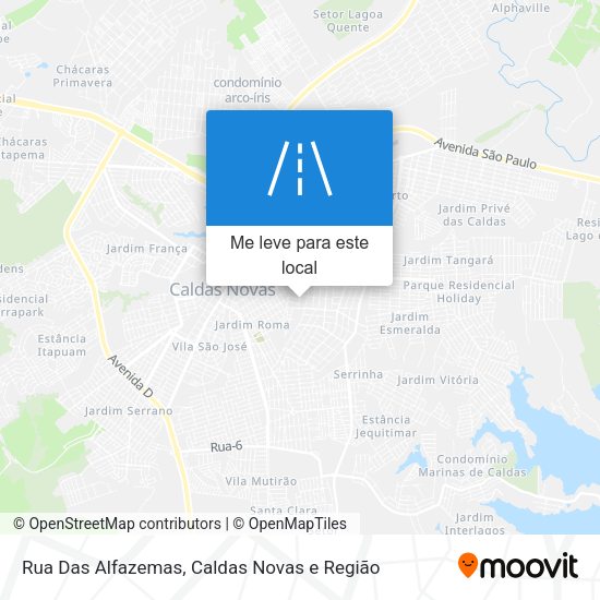 Rua Das Alfazemas mapa