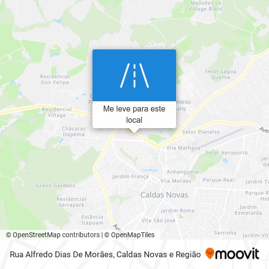 Rua Alfredo Dias De Morães mapa