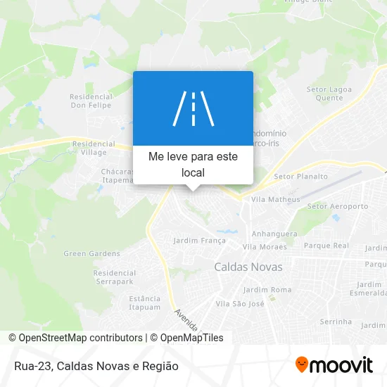 Rua-23 mapa