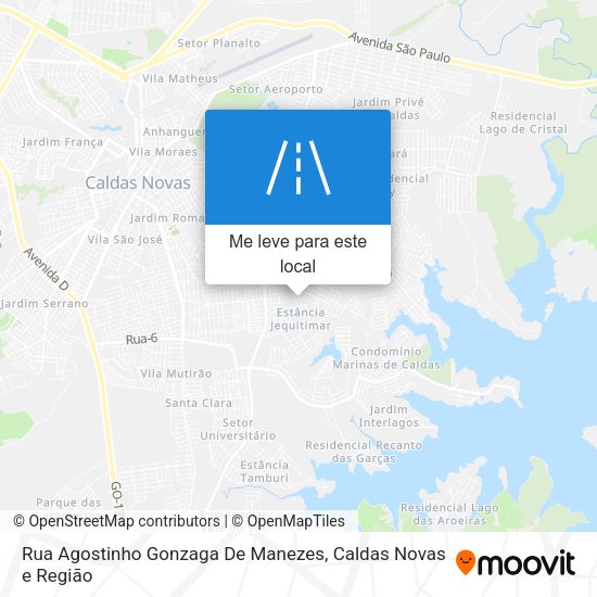 Rua Agostinho Gonzaga De Manezes mapa
