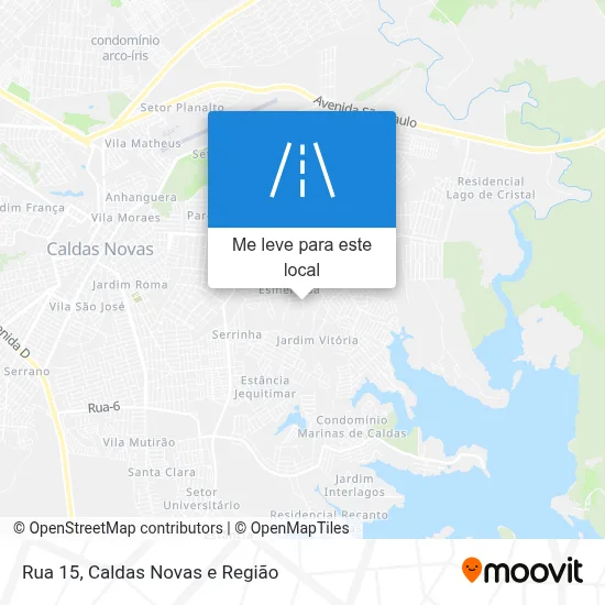 Rua 15 mapa